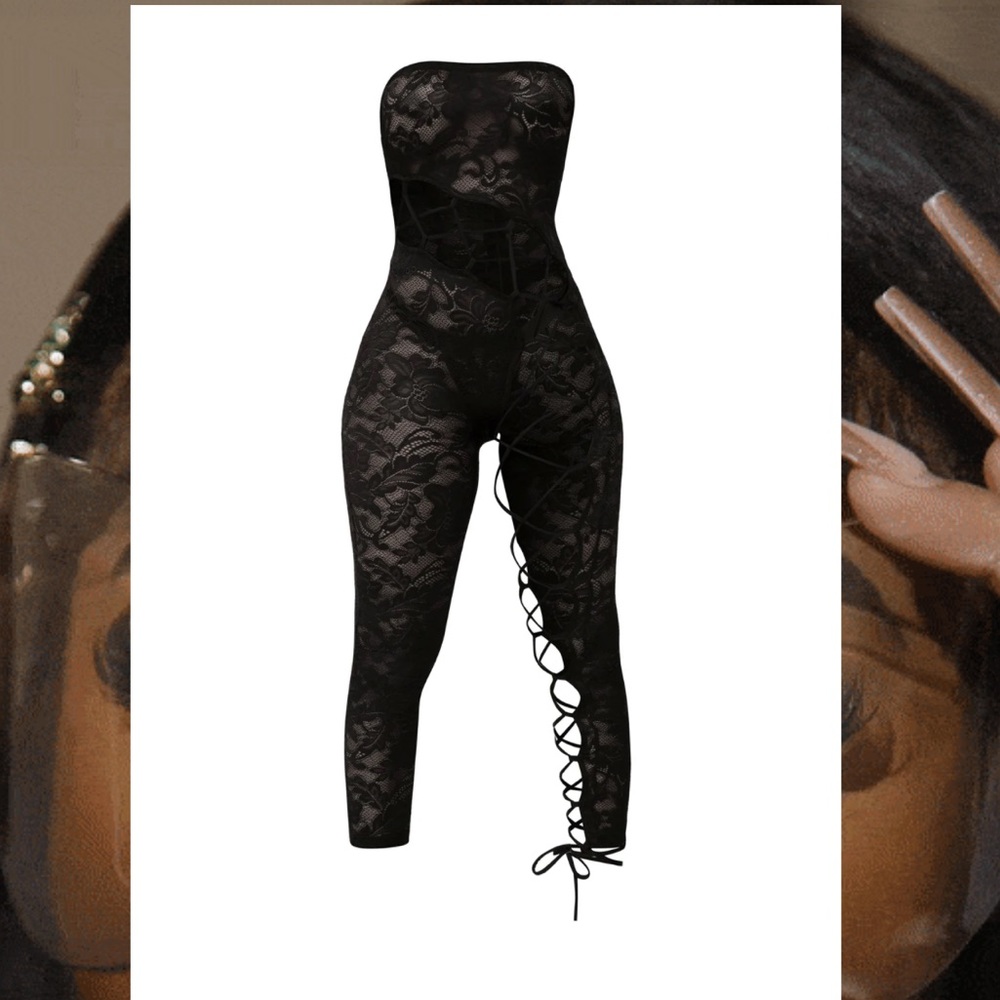 Black jumpsuit